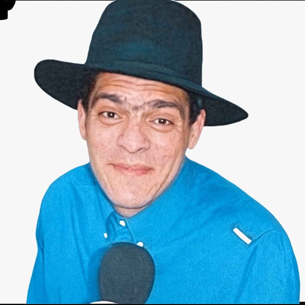 custodio ricardo o homem do chapeu preto, o homem que bate na tv globo